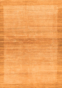 Abstract Orange Modern Rug, abs1352org