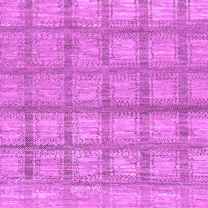Machine Washable Checkered Purple Modern Area Rugs, wshabs1353pur