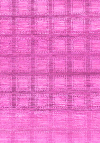 Checkered Pink Modern Rug, abs1353pnk