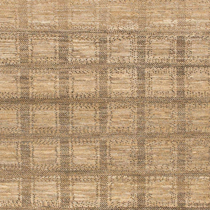 Machine Washable Abstract Bronze Brown Rug, wshabs1353