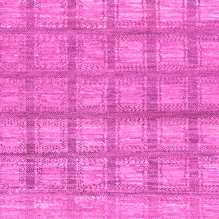 Machine Washable Checkered Pink Modern Rug, wshabs1353pnk