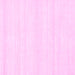 Square Solid Pink Modern Rug, abs1354pnk