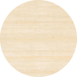 Round Abstract Khaki Gold Solid Rug, abs1354