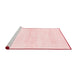 Modern Red Washable Rugs