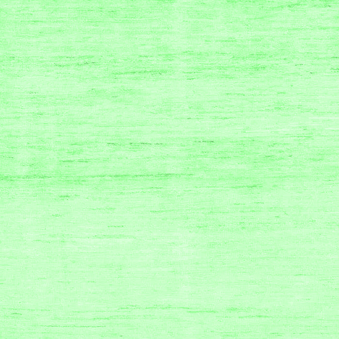 Square Machine Washable Solid Emerald Green Modern Area Rugs, wshabs1355emgrn