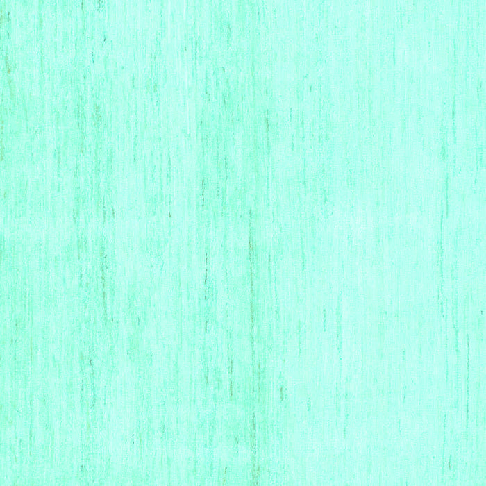 Square Machine Washable Solid Turquoise Modern Area Rugs, wshabs1355turq