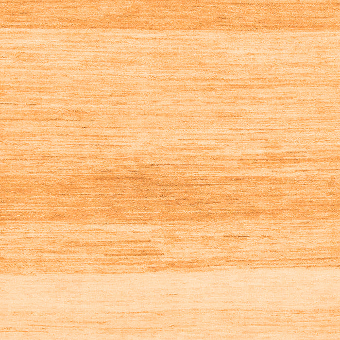Square Machine Washable Solid Orange Modern Area Rugs, wshabs1356org
