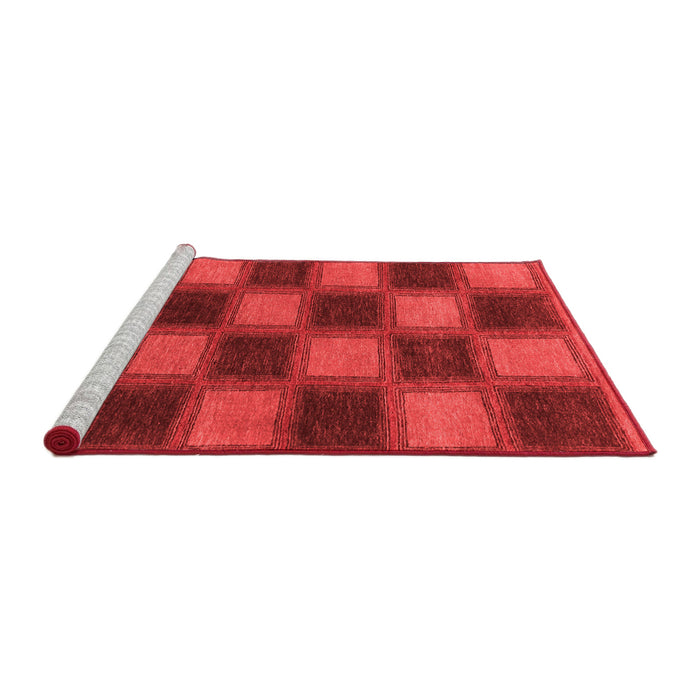 Modern Red Washable Rugs