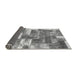 Sideview of Patchwork Gray Transitional Rug, abs1358gry