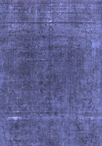 Abstract Blue Modern Rug, abs1359blu