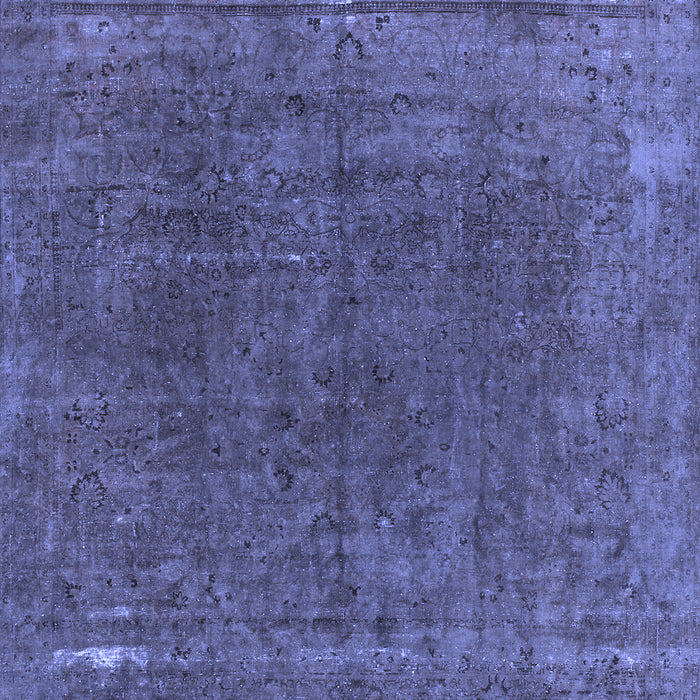Abstract Blue Modern Rug, abs1359blu