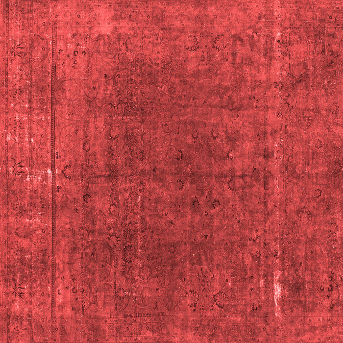 Abstract Red Modern Rug, abs1359red