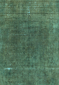 Abstract Light Blue Modern Rug, abs1359lblu