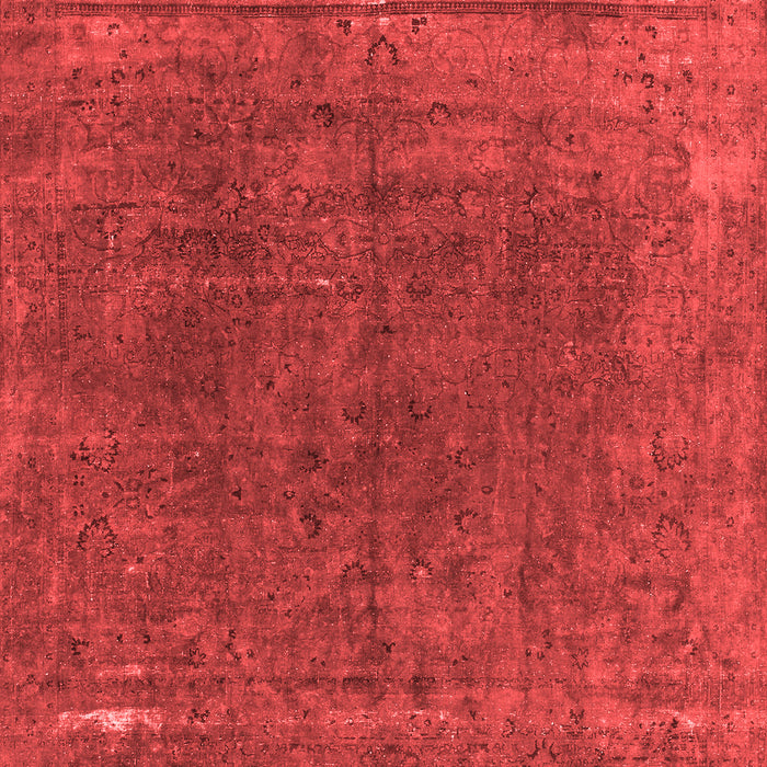 Machine Washable Abstract Red Modern Rug, wshabs1359red