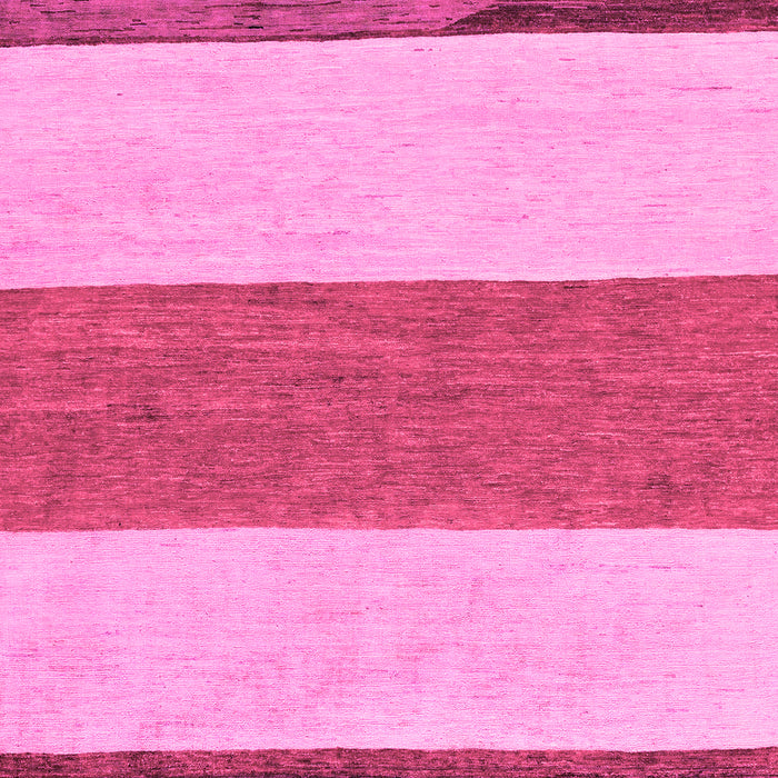 Machine Washable Solid Pink Modern Rug, wshabs135pnk