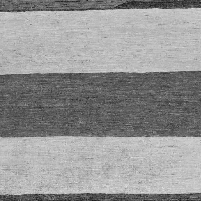 Machine Washable Solid Gray Modern Rug, wshabs135gry