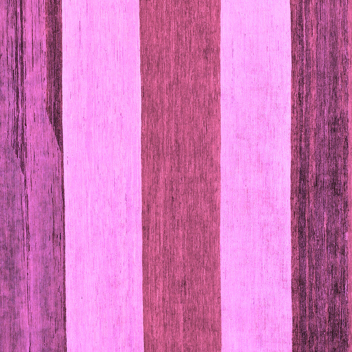 Square Machine Washable Solid Purple Modern Area Rugs, wshabs135pur