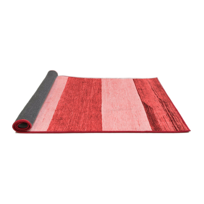 Solid Red Modern Area Rugs
