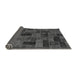 Sideview of Abstract Gray Modern Rug, abs1360gry