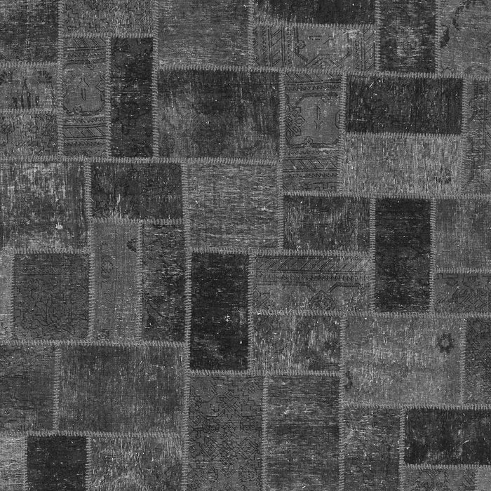 Machine Washable Abstract Gray Modern Rug, wshabs1360gry