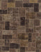 Abstract Bakers Brown Modern Rug, abs1360