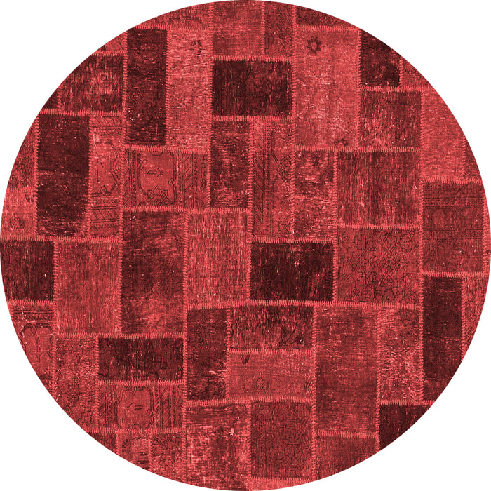 Machine Washable Abstract Red Modern Rug, wshabs1360red
