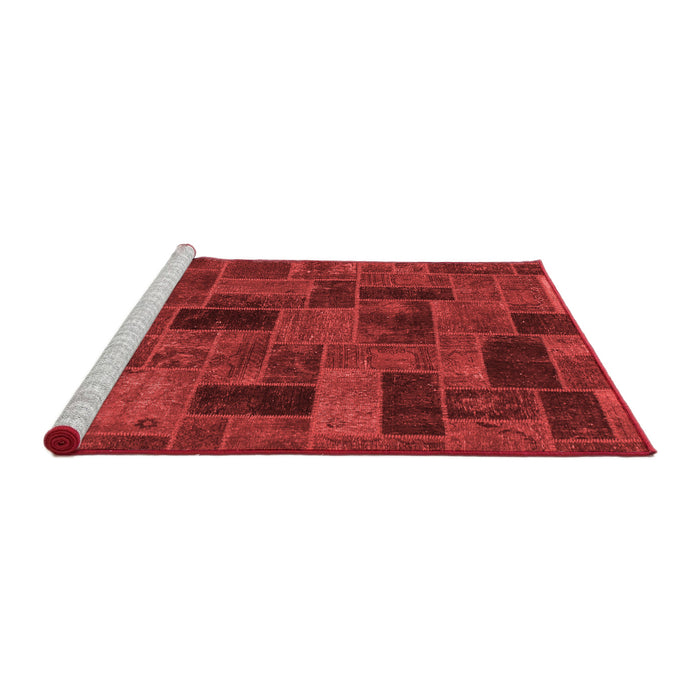 Modern Red Washable Rugs