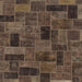 Square Abstract Bakers Brown Modern Rug, abs1360