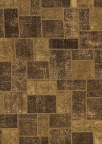 Abstract Brown Modern Rug, abs1361brn