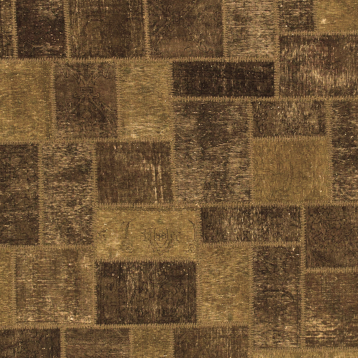 Abstract Brown Modern Rug, abs1361brn