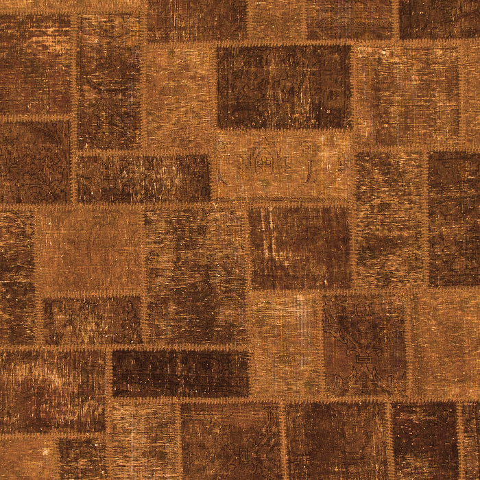 Machine Washable Abstract Orange Modern Area Rugs, wshabs1361org