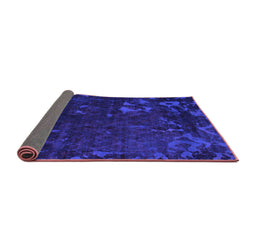 Sideview of Persian Purple Bohemian Rug, abs1362pur