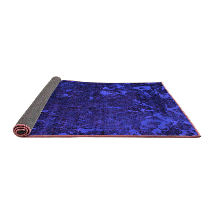 Sideview of Persian Purple Bohemian Rug, abs1362pur