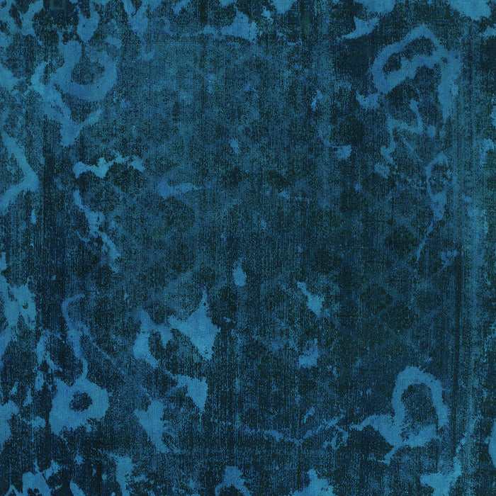 Square Persian Turquoise Bohemian Rug, abs1362turq