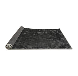 Sideview of Persian Gray Bohemian Rug, abs1362gry