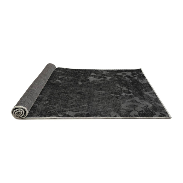 Sideview of Persian Gray Bohemian Rug, abs1362gry