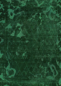 Persian Green Bohemian Rug, abs1362grn
