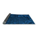 Sideview of Persian Light Blue Bohemian Rug, abs1362lblu