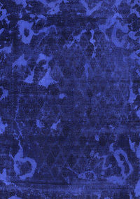 Persian Blue Bohemian Rug, abs1362blu