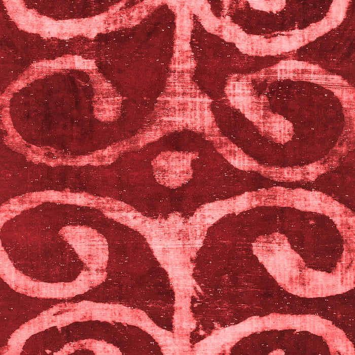 Machine Washable Abstract Red Modern Rug, wshabs1363red