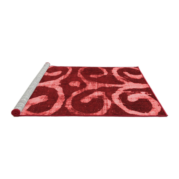 Modern Red Washable Rugs
