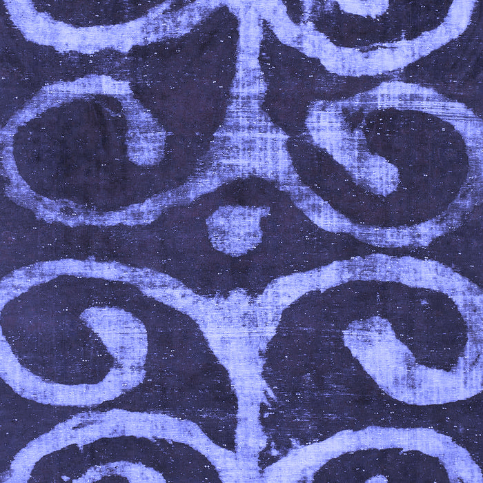 Abstract Blue Modern Rug, abs1363blu
