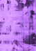 Machine Washable Abstract Purple Modern Area Rugs, wshabs1364pur