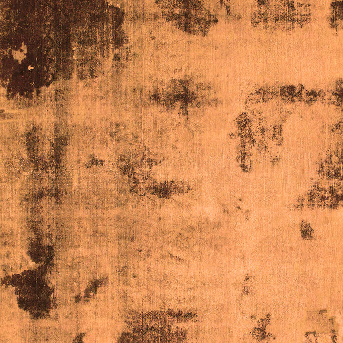 Machine Washable Abstract Orange Modern Area Rugs, wshabs1364org