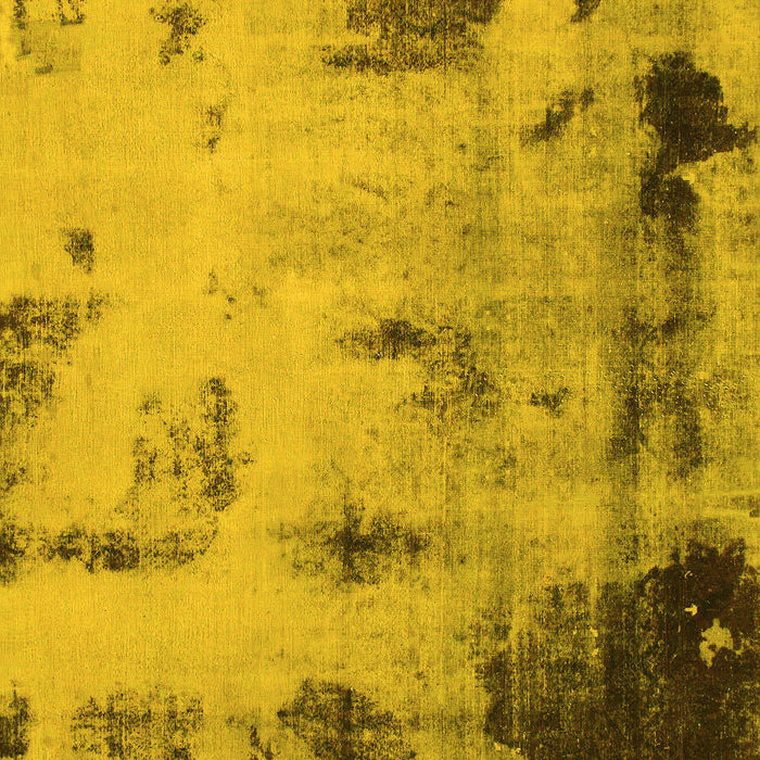 Abstract Yellow Modern Rug, abs1364yw