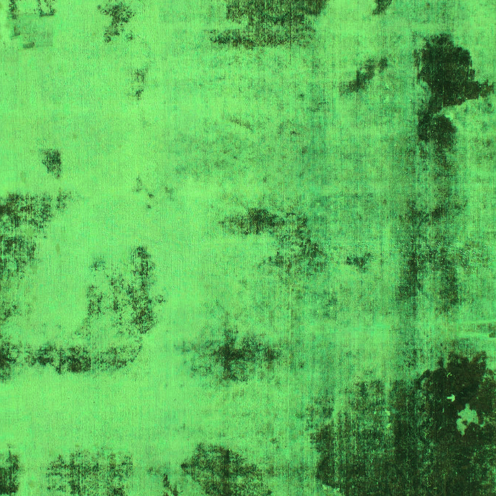 Abstract Green Modern Rug, abs1364grn