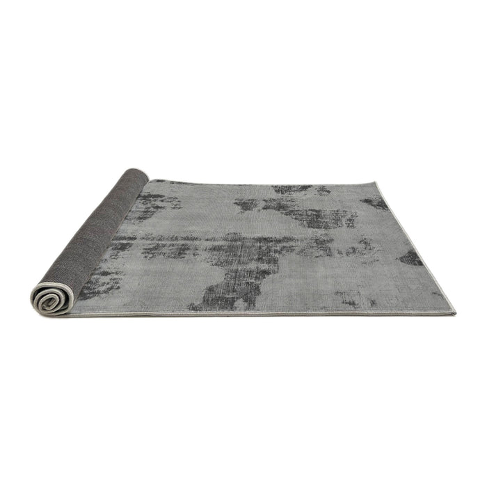 Sideview of Oriental Gray Traditional Rug, abs1365gry