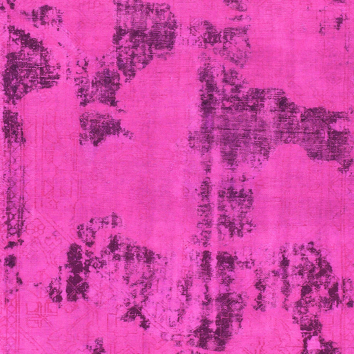 Machine Washable Oriental Pink Traditional Rug, wshabs1365pnk