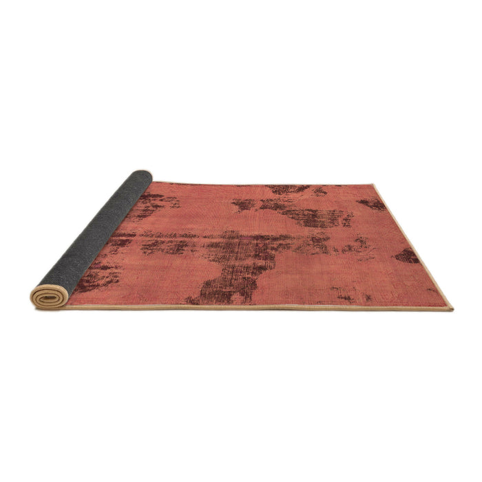 Sideview of Oriental Brown Traditional Rug, abs1365brn