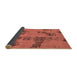 Sideview of Oriental Brown Traditional Rug, abs1365brn